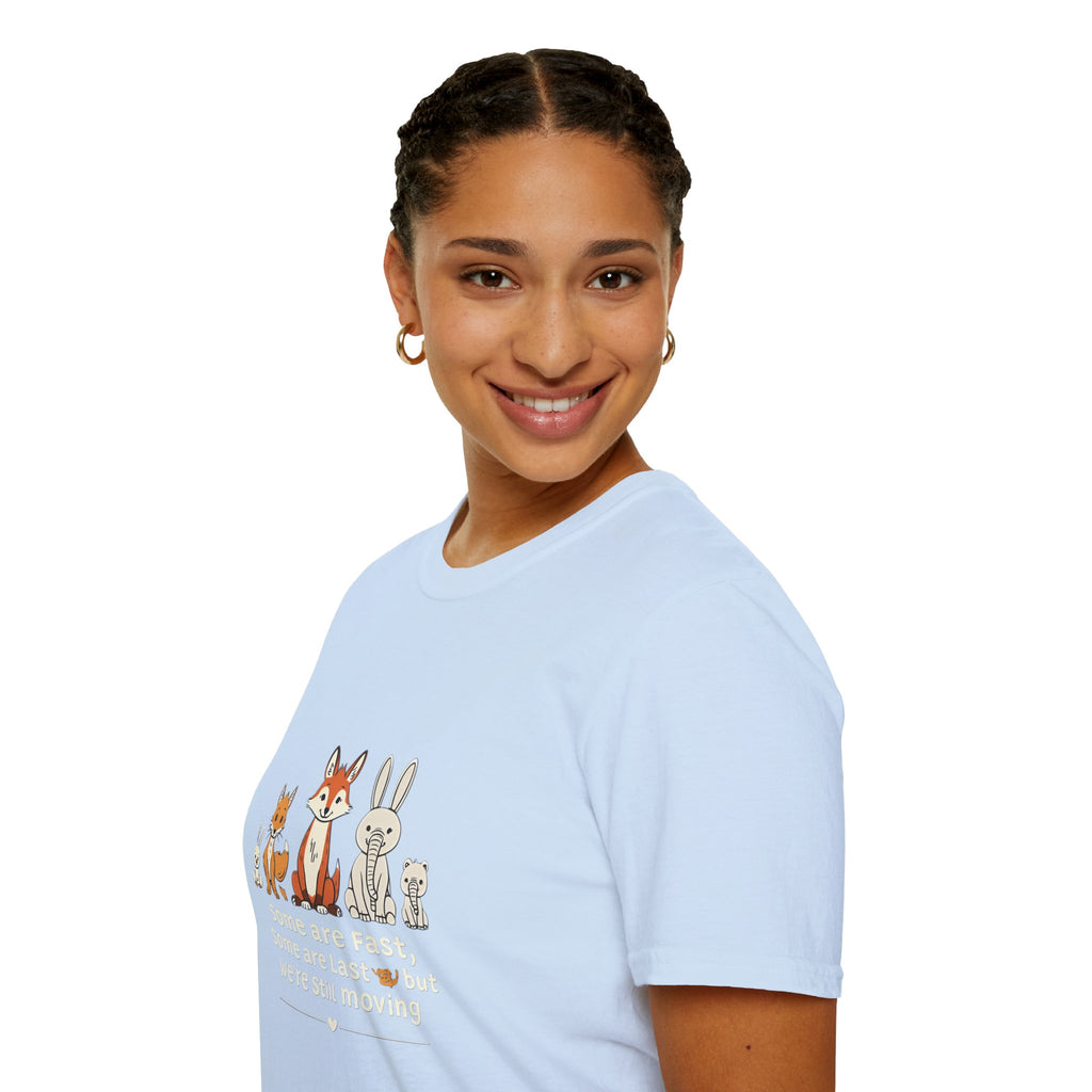 Woodland Friends T-Shirt — Cute Fox, Bunny & Squirrel Graphic