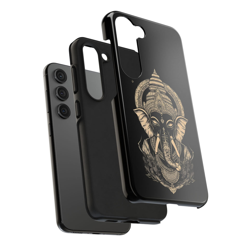 Ganesha Tough Phone Case — Protective Hindu Elephant Design