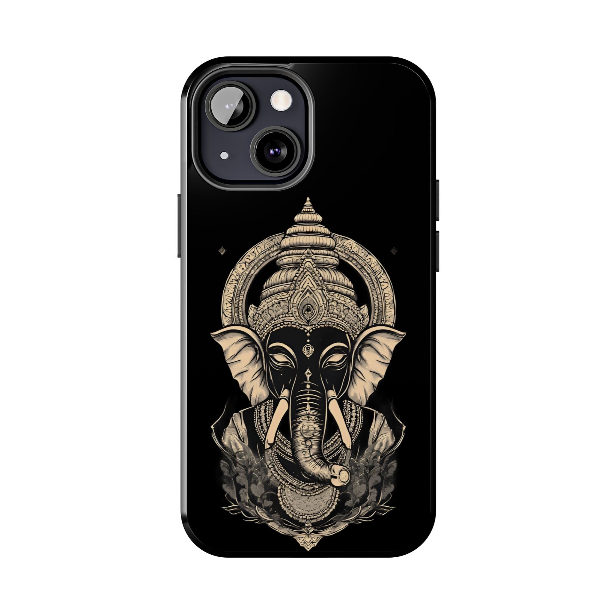 Ganesha Tough Phone Case — Protective Hindu Elephant Design