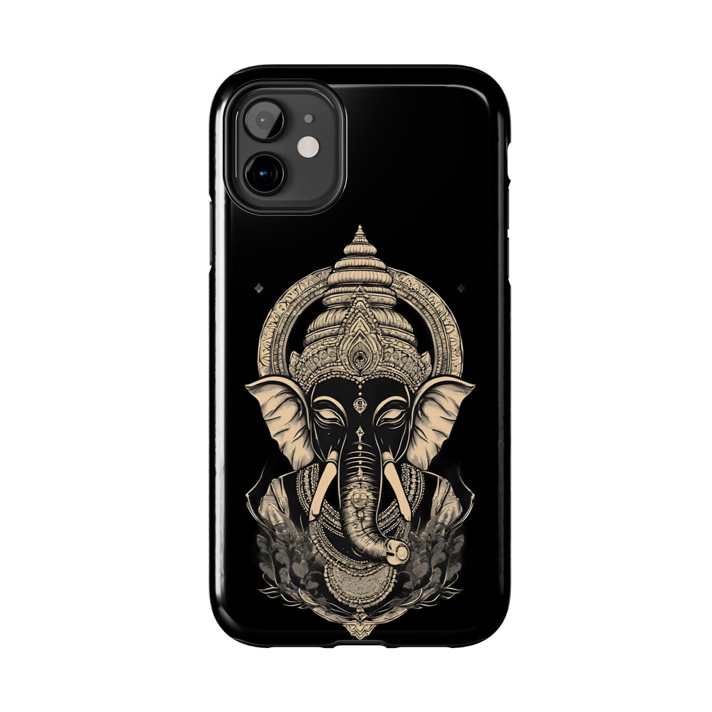 Ganesha Tough Phone Case — Protective Hindu Elephant Design
