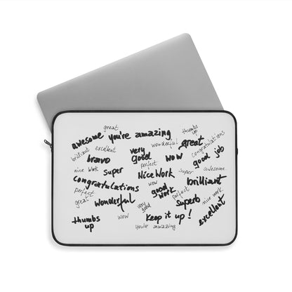 Inspirational Laptop Sleeve, Motivational Notebook Case, Great Gift for Students, Encouragement Sleeve, Back to School Accessories, [...]