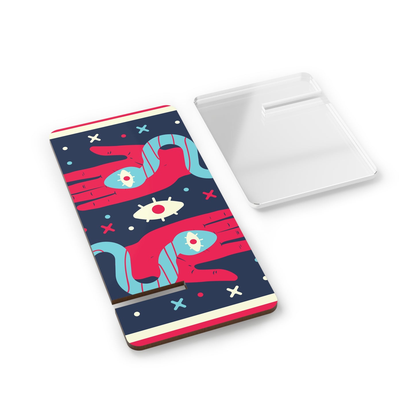 Colorful Smartphone Stand | Portable Phone Holder, Desk Accessory, Tech Gift for Students, Work from Home Decor