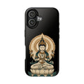 Bodhisattva Lotus Tough Phone Case — Protective Buddhist Meditation Phone Cover