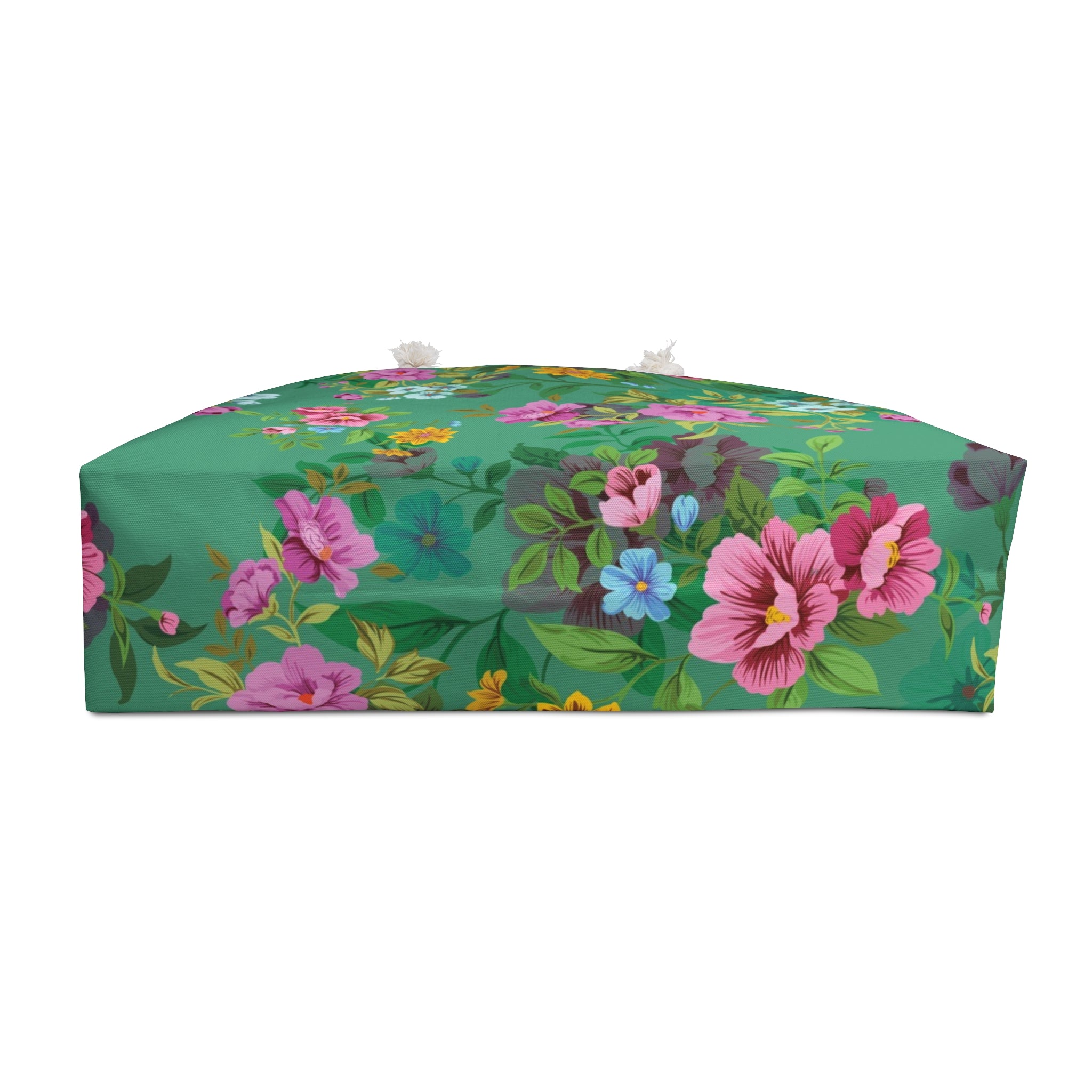 Floral Weekender Bag for Getaways, Beach Tote, Travel Bag, Overnight Bag, Vacation Essentials, Floral Print Handbag