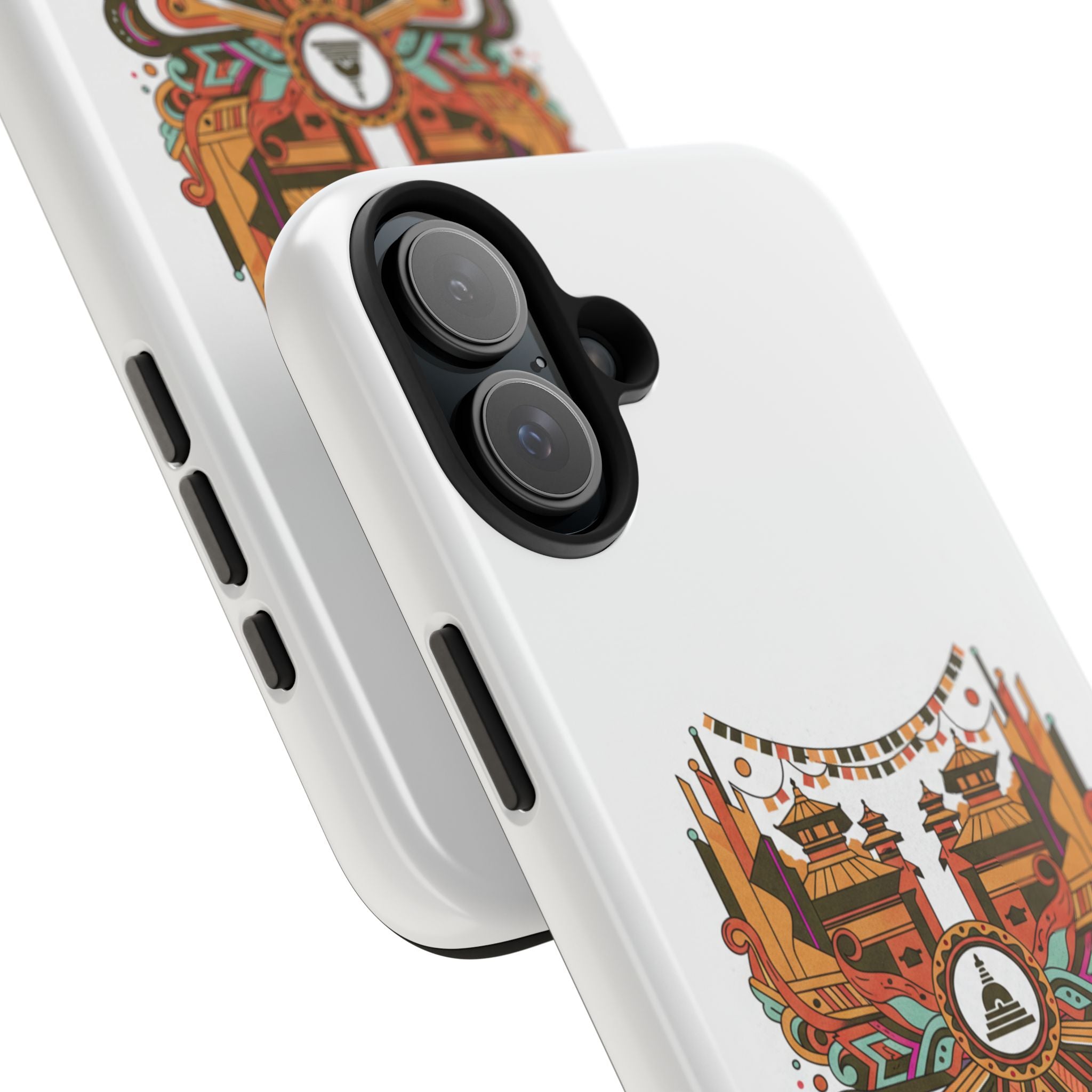 Tough Phone Case — Vintage Temple Mandala Design