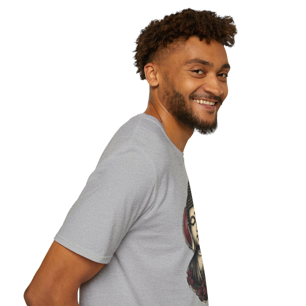Buddha Portrait T-Shirt — Zen Meditation Graphic Tee
