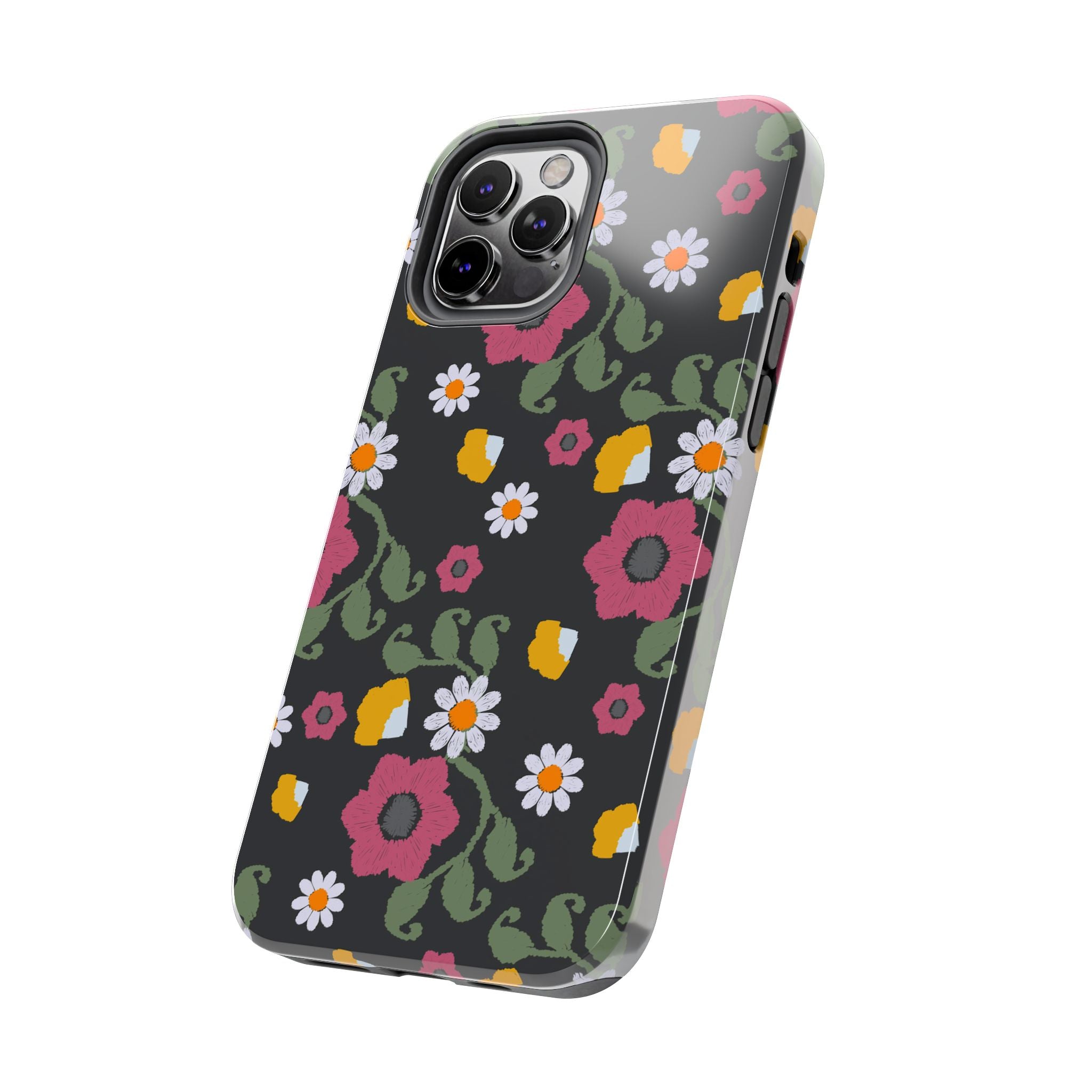 Floral Tough Phone Cases | Vibrant Protection for Everyday Use | Gift for Her, Trendy Accessories, Birthday, Mother's Day