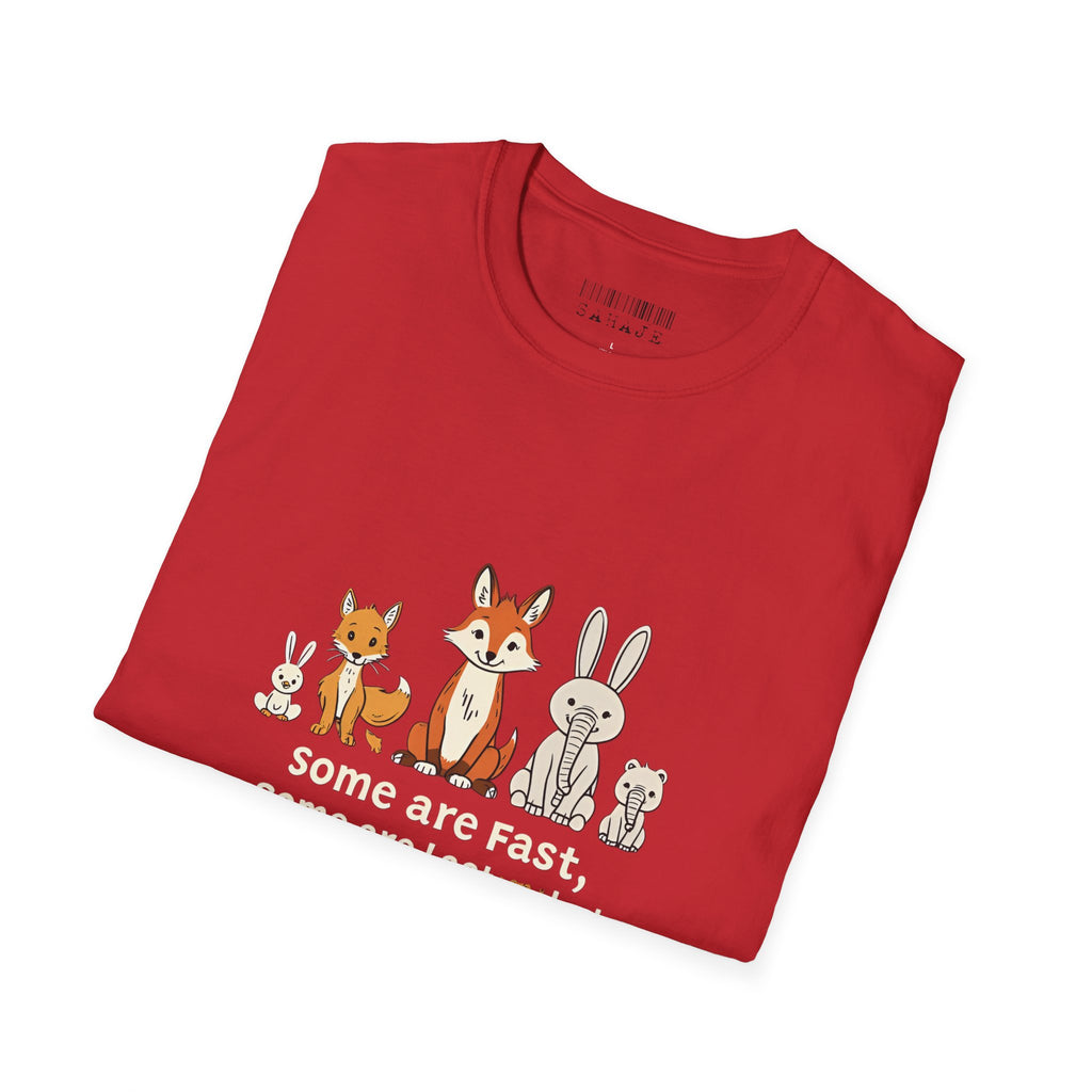 Woodland Friends T-Shirt — Cute Fox, Bunny & Squirrel Graphic