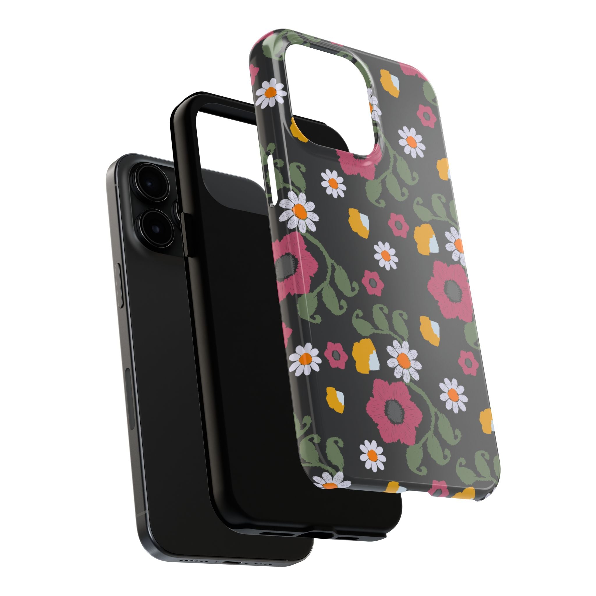 Floral Tough Phone Cases | Vibrant Protection for Everyday Use | Gift for Her, Trendy Accessories, Birthday, Mother's Day