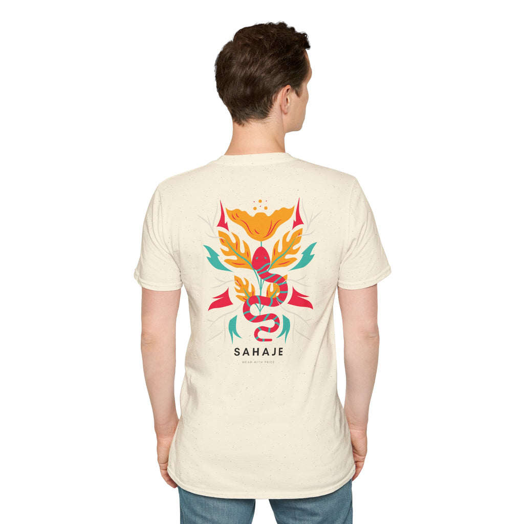 Sahaje Floral Serpent T-Shirt