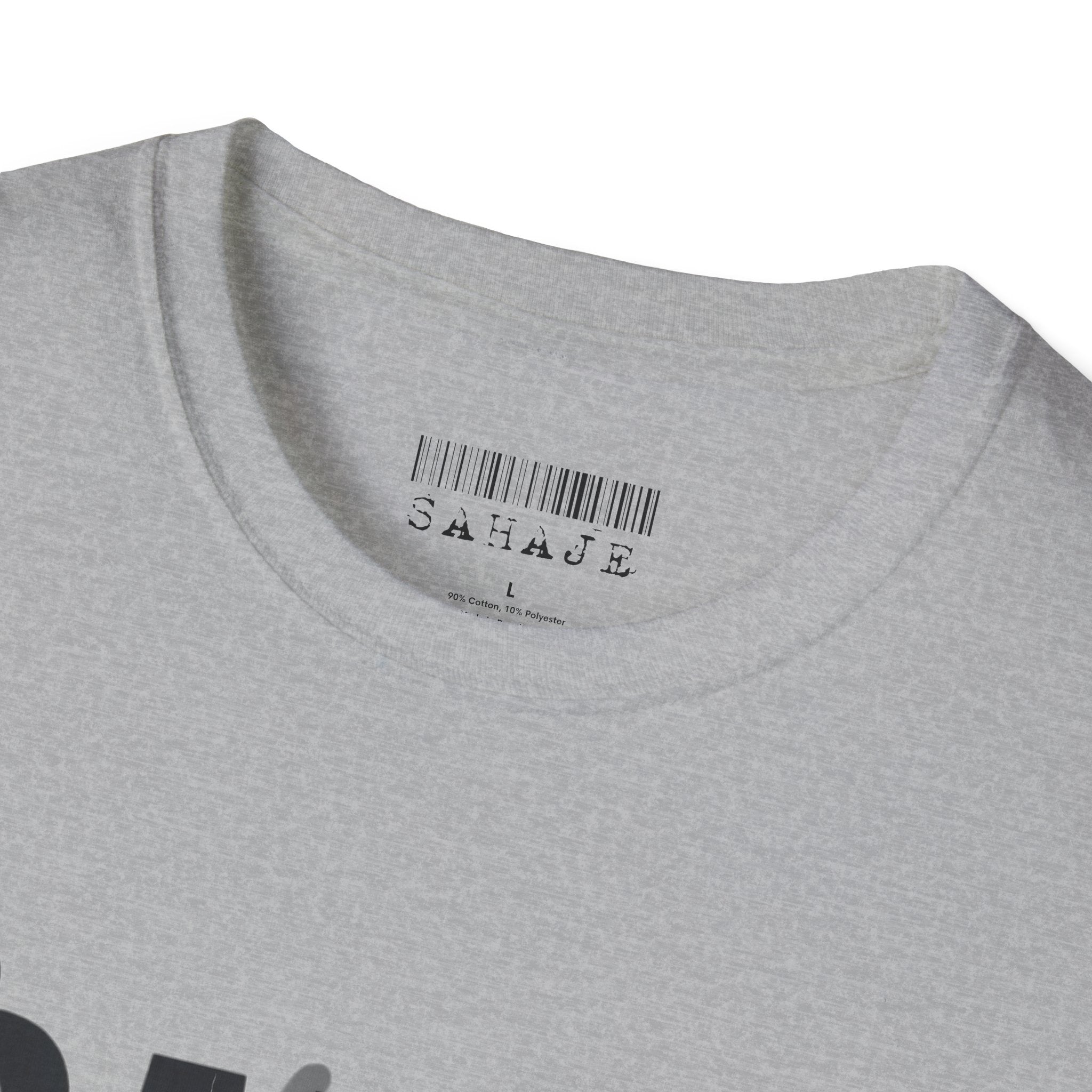 Saurus Graphic T-Shirt — Retro Block Lettering with Snake Illustration