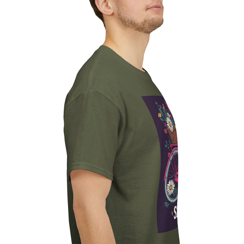 Sahaje Floral Bicycle T‑Shirt