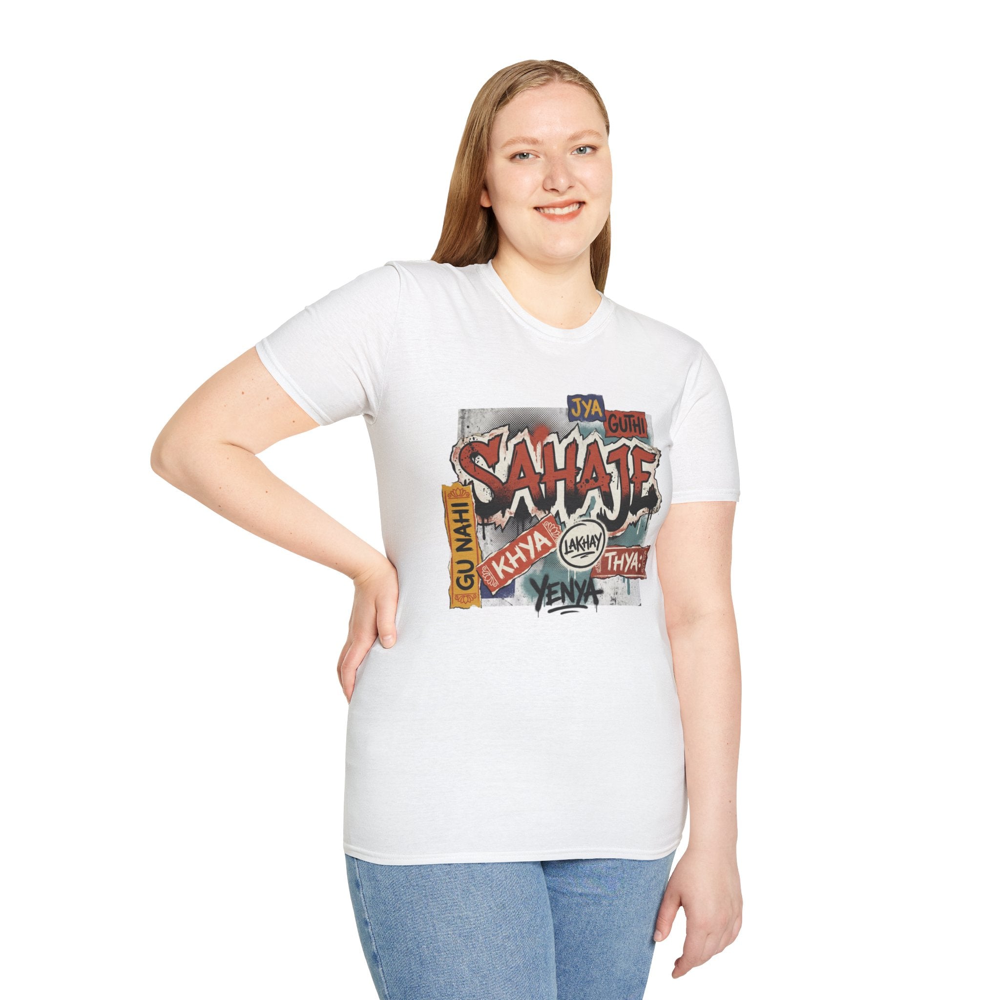 T-Shirt , Sahaje brand's Streetwear , local craftmanship - Perfect gift for Men and Women