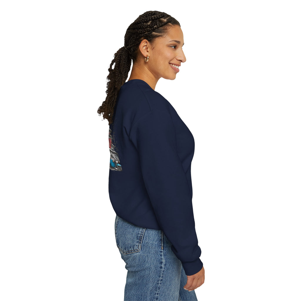 Kathmandu Crewneck Sweatshirt — Nepal Travel Graphic Pullover