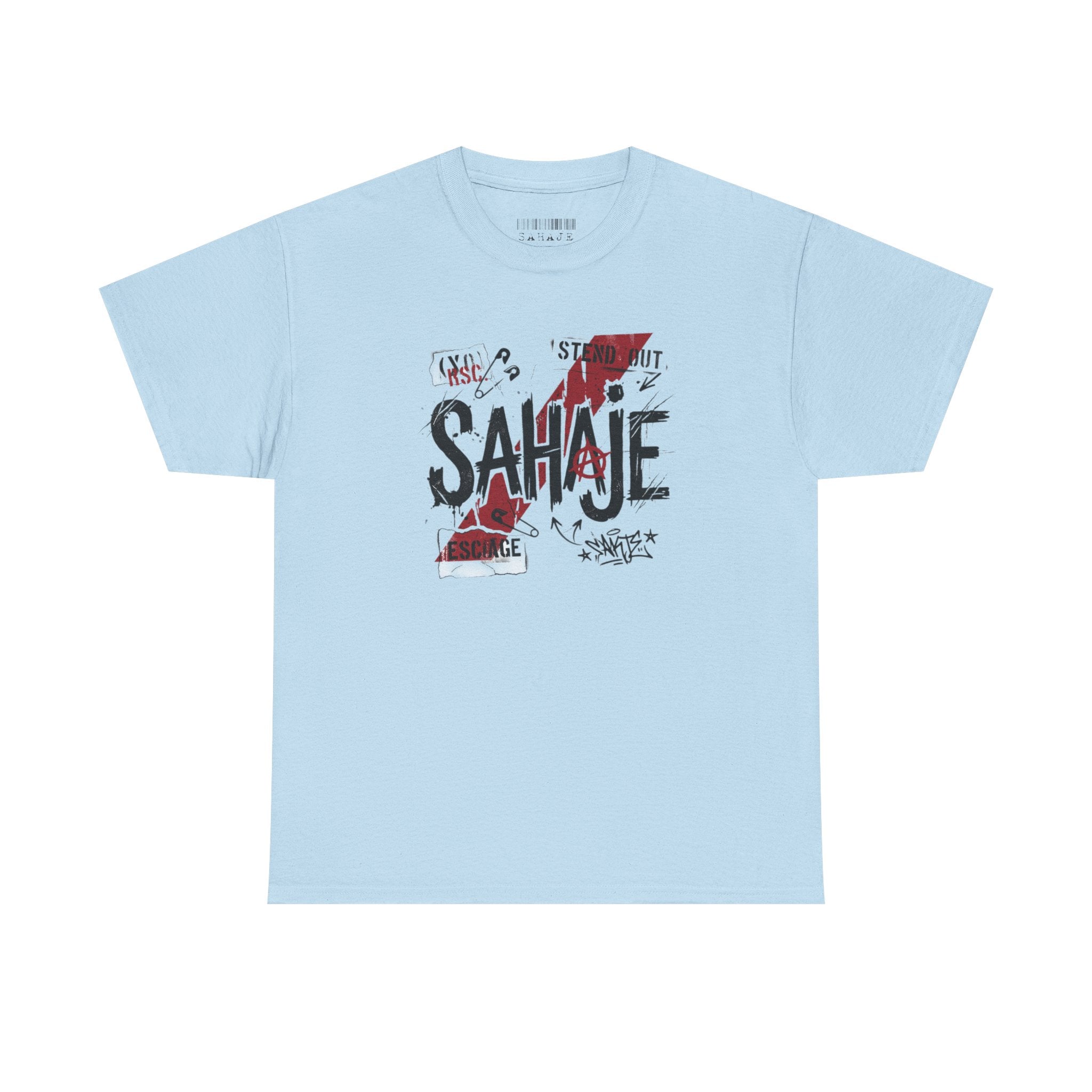 Sahaje Graphic Tee — Street Art Urban Casual T-Shirt
