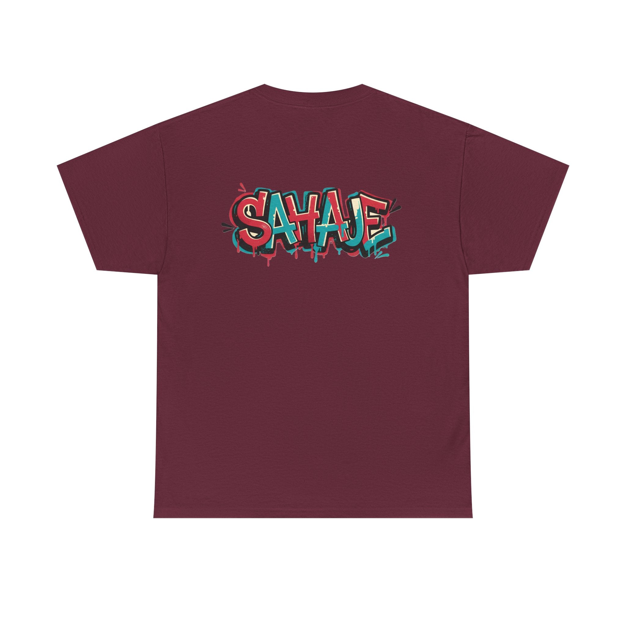 Graffiti "SAVAJE" Tee - Urban Streetwear Graphic T-Shirt