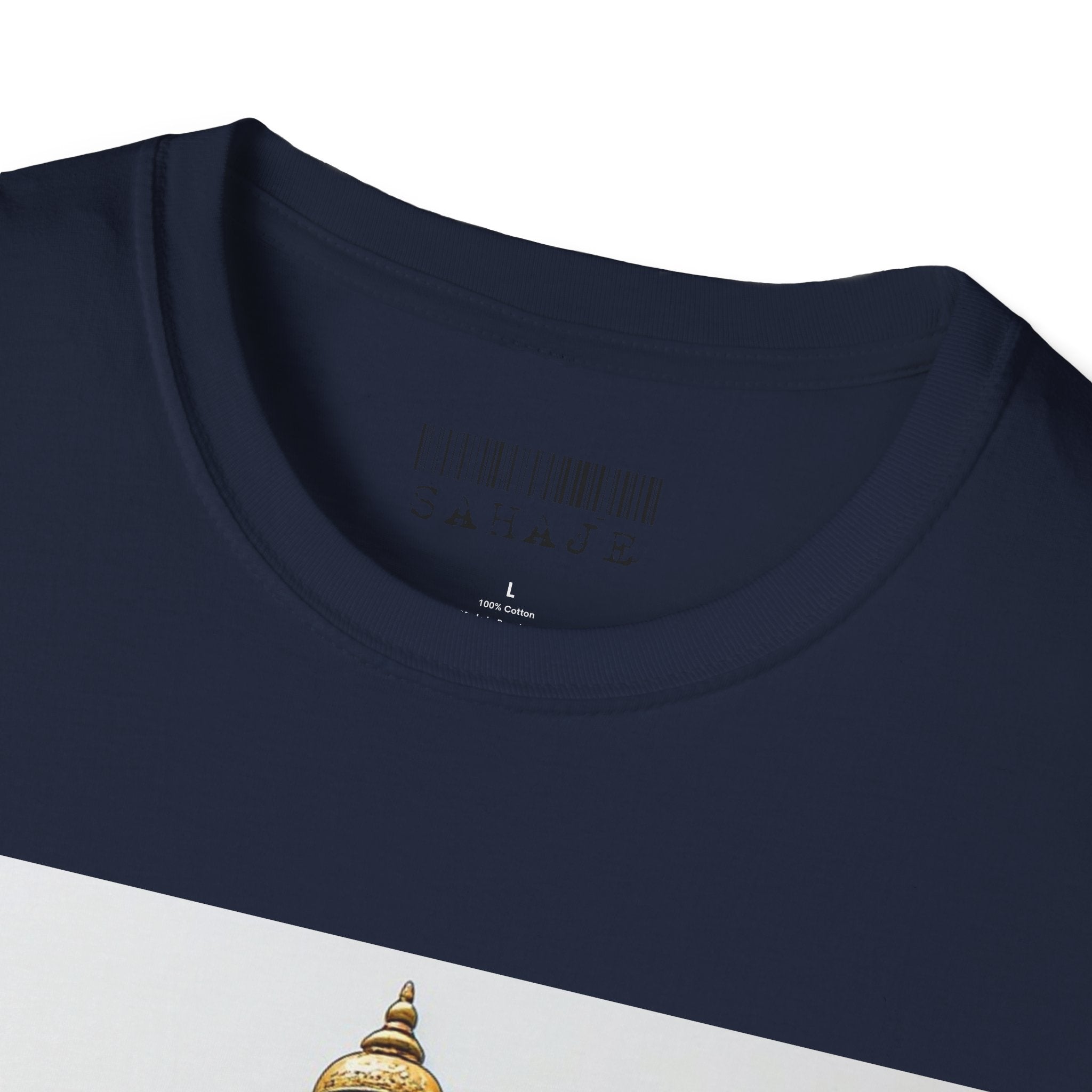 Nepal Temple Graphic T-Shirt — Boudhanath Stupa Prayer Flags Travel Tee
