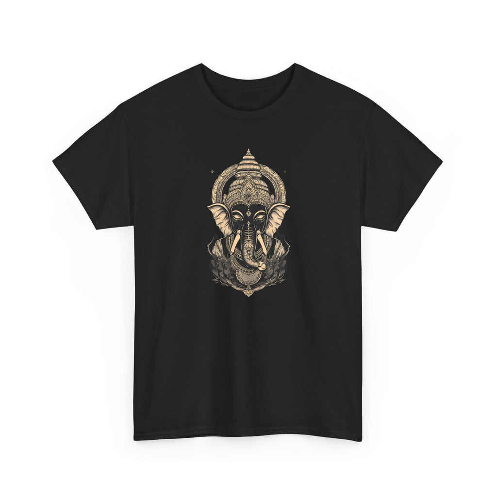 Elephant Mandala T‑Shirt — Spiritual Ganesha-Inspired Graphic Tee