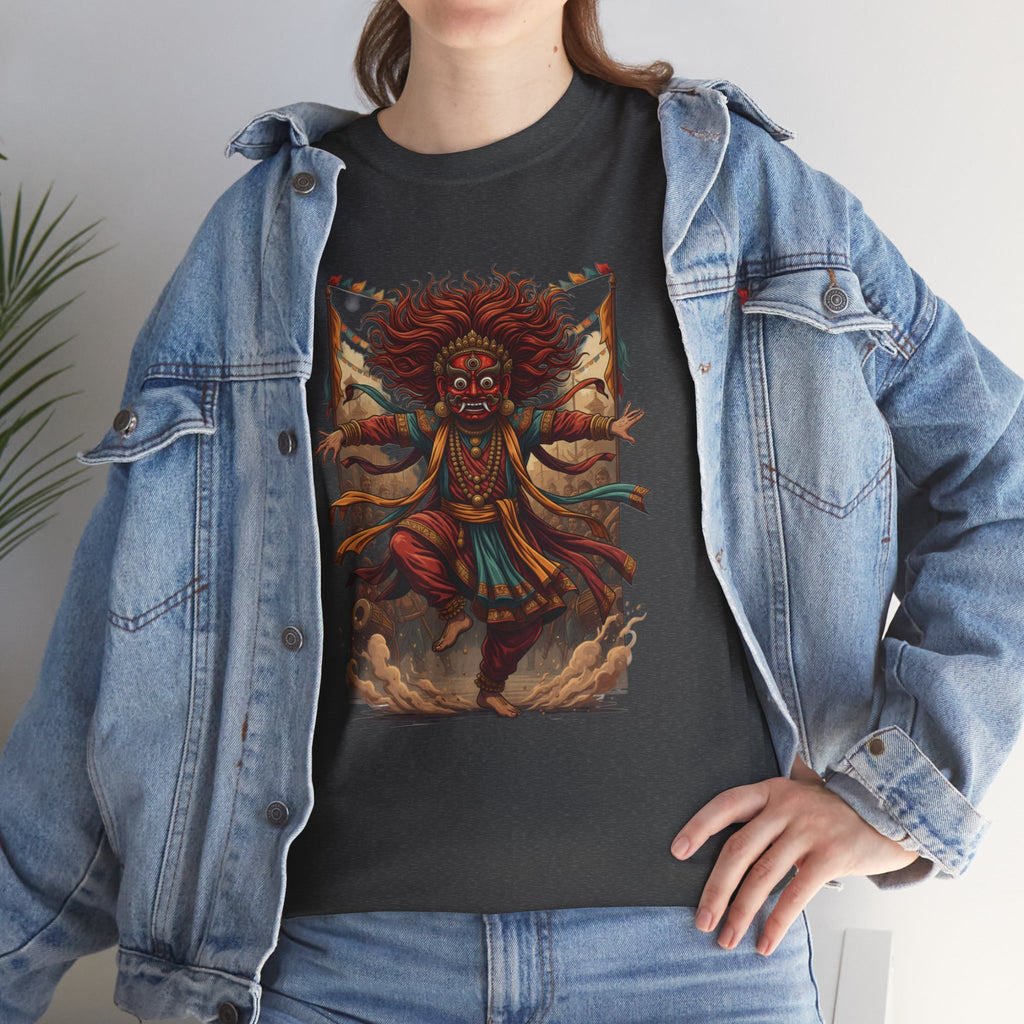 T-Shirt — Tribal Dancer Graphic Tee (Native Spirit Warrior Art)
