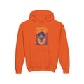Youth Hoodie — Vibrant 'Evolving' Butterfly Girl Graphic Sweatshirt