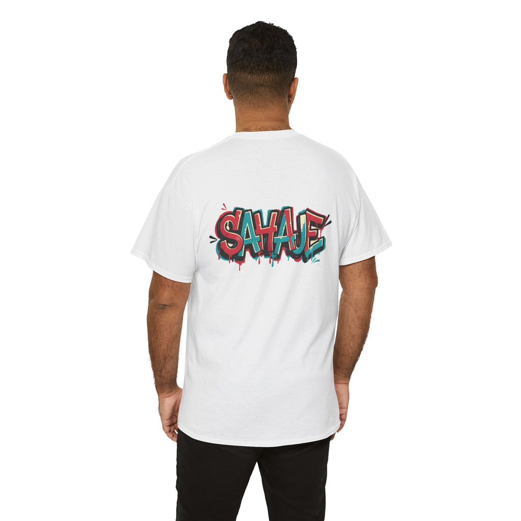 Graffiti "SAVAJE" Tee - Urban Streetwear Graphic T-Shirt