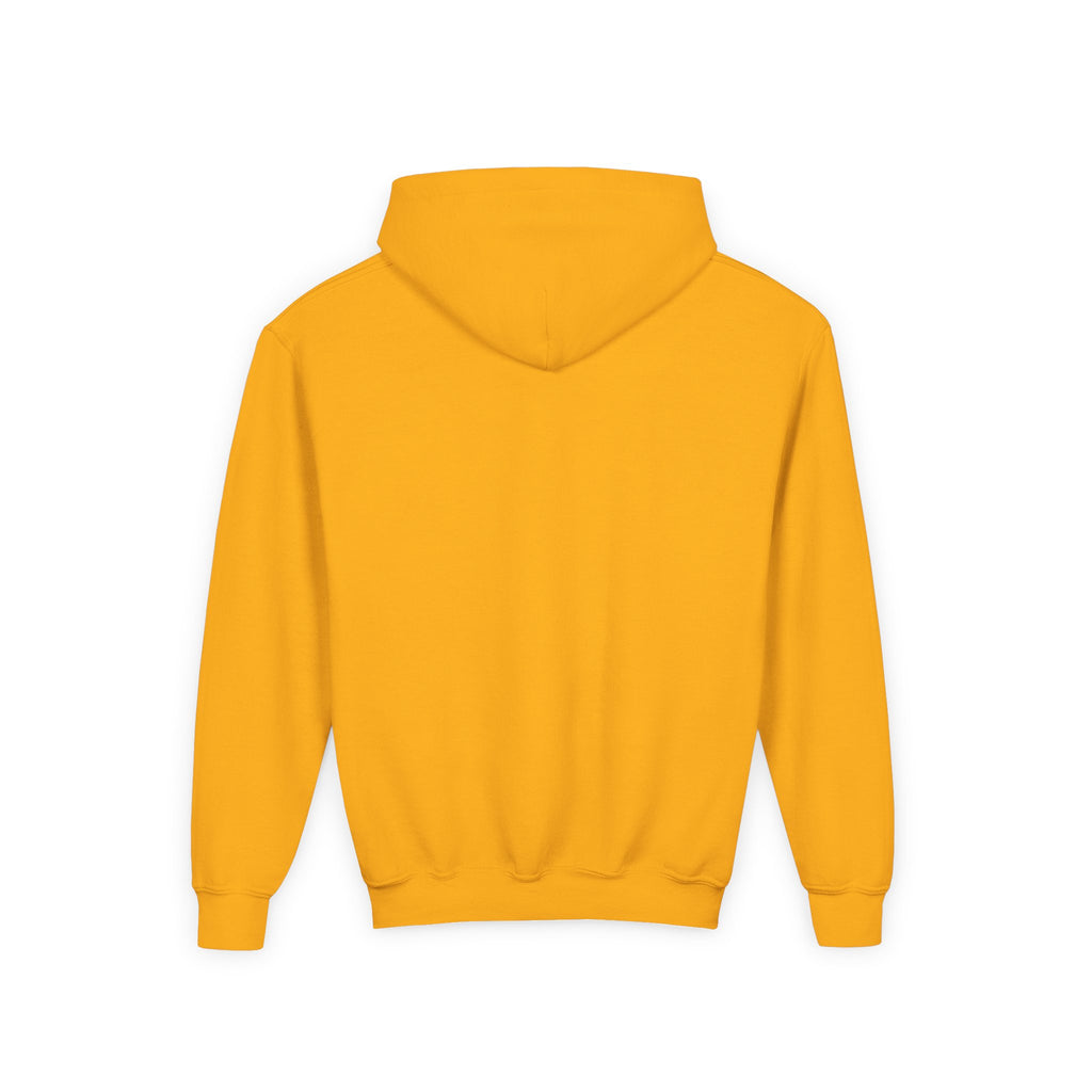 Youth Hoodie — Flaming Meditating Demon Graphic