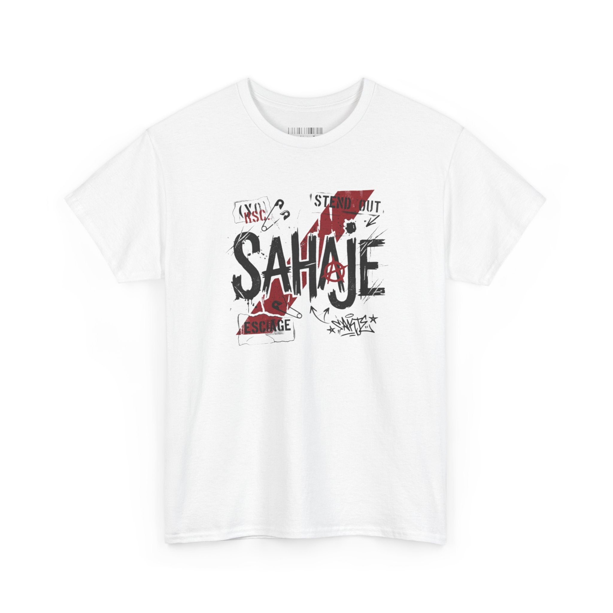 Sahaje Graphic Tee — Street Art Urban Casual T-Shirt