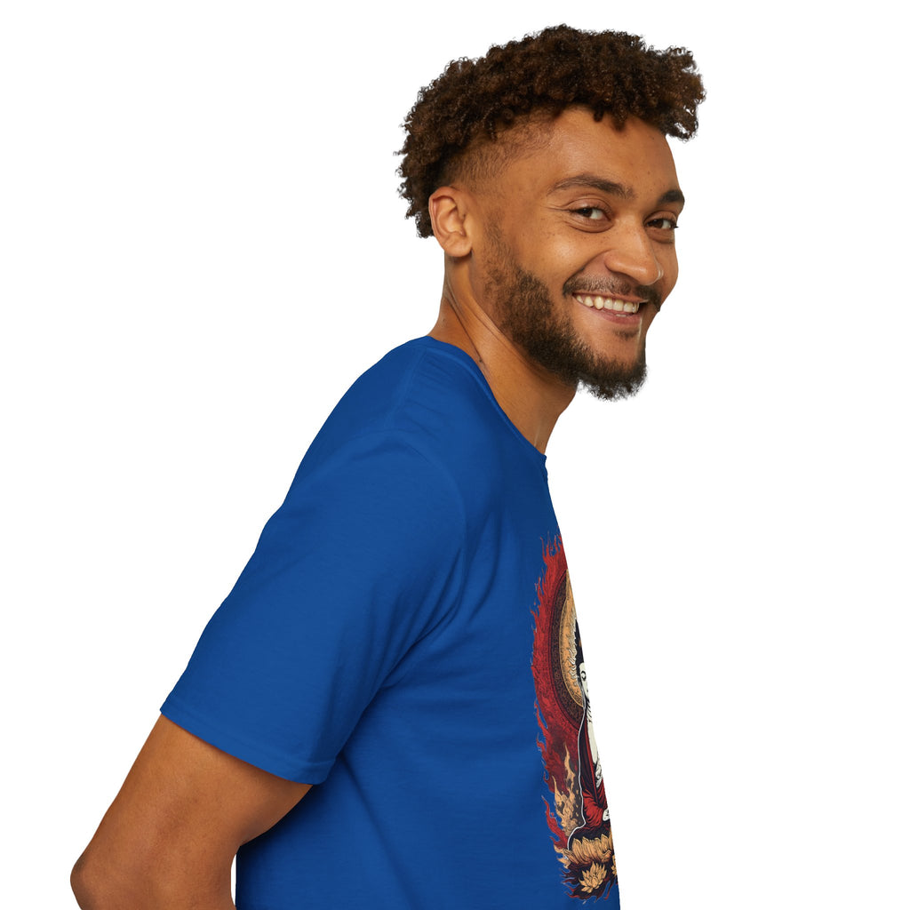 Buddha Lotus Meditation T-Shirt — Zen Buddhist Graphic Tee