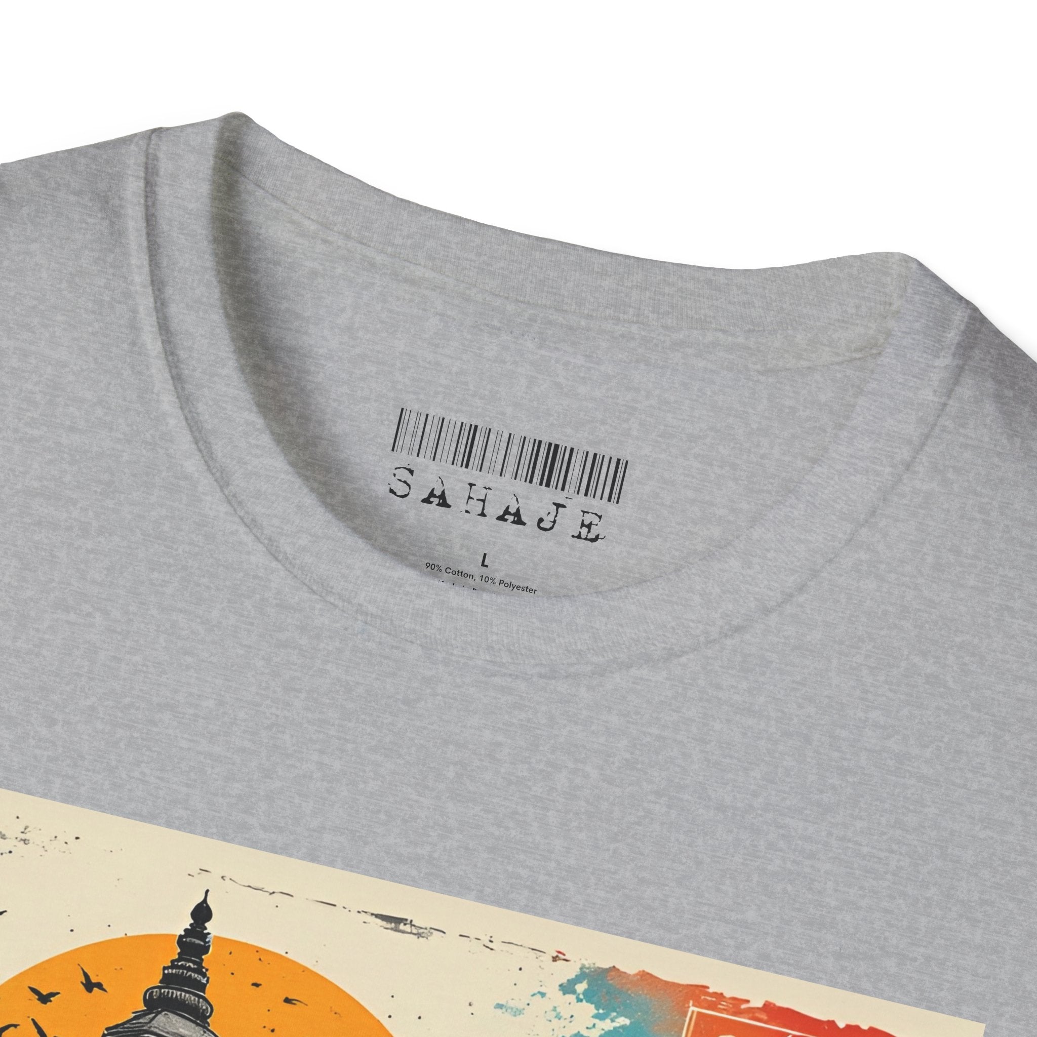 Bhaktapur Vintage Travel T-Shirt – Nepal Pagoda Graphic Tee