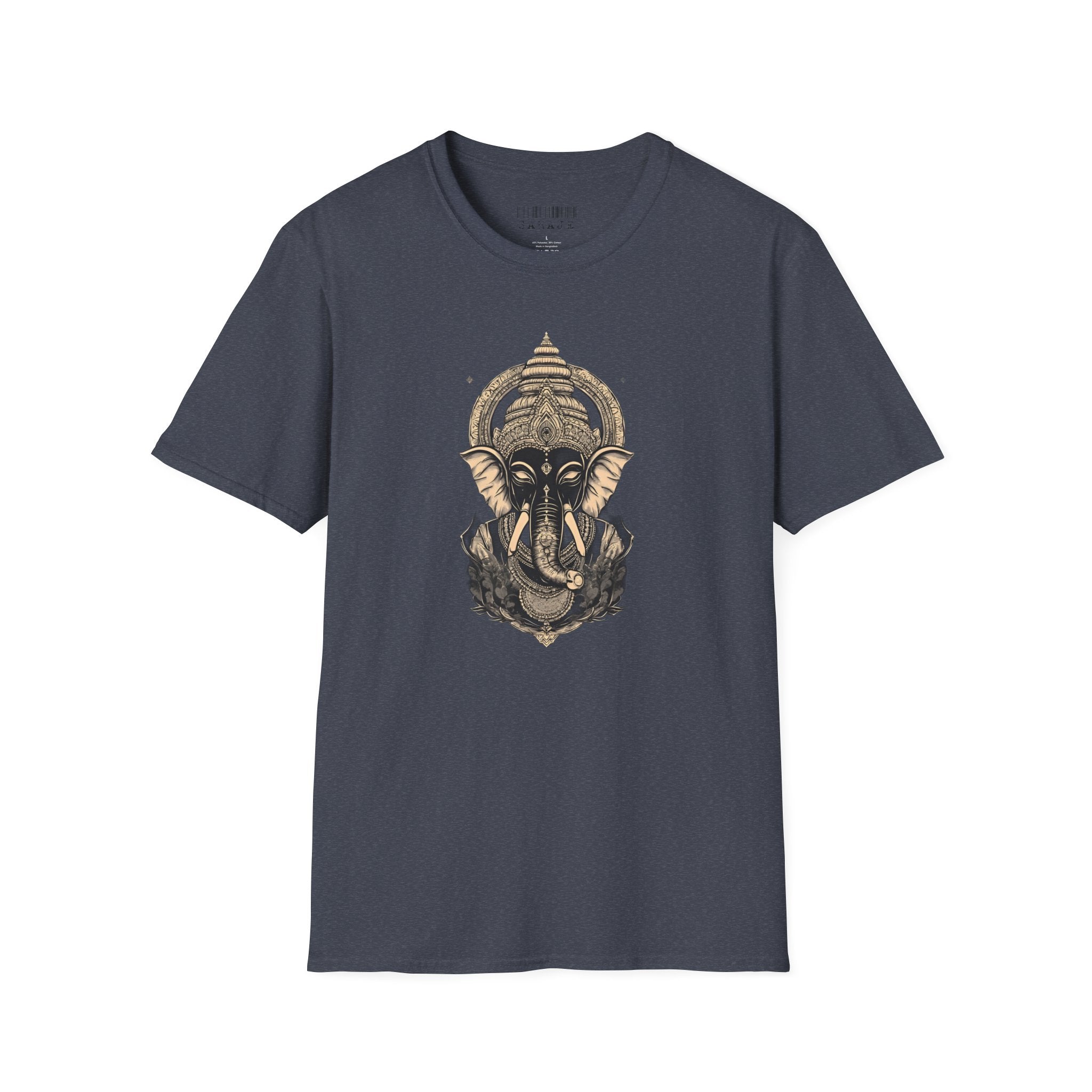 Elephant Mandala T-Shirt — Spiritual Ganesha Graphic Tee