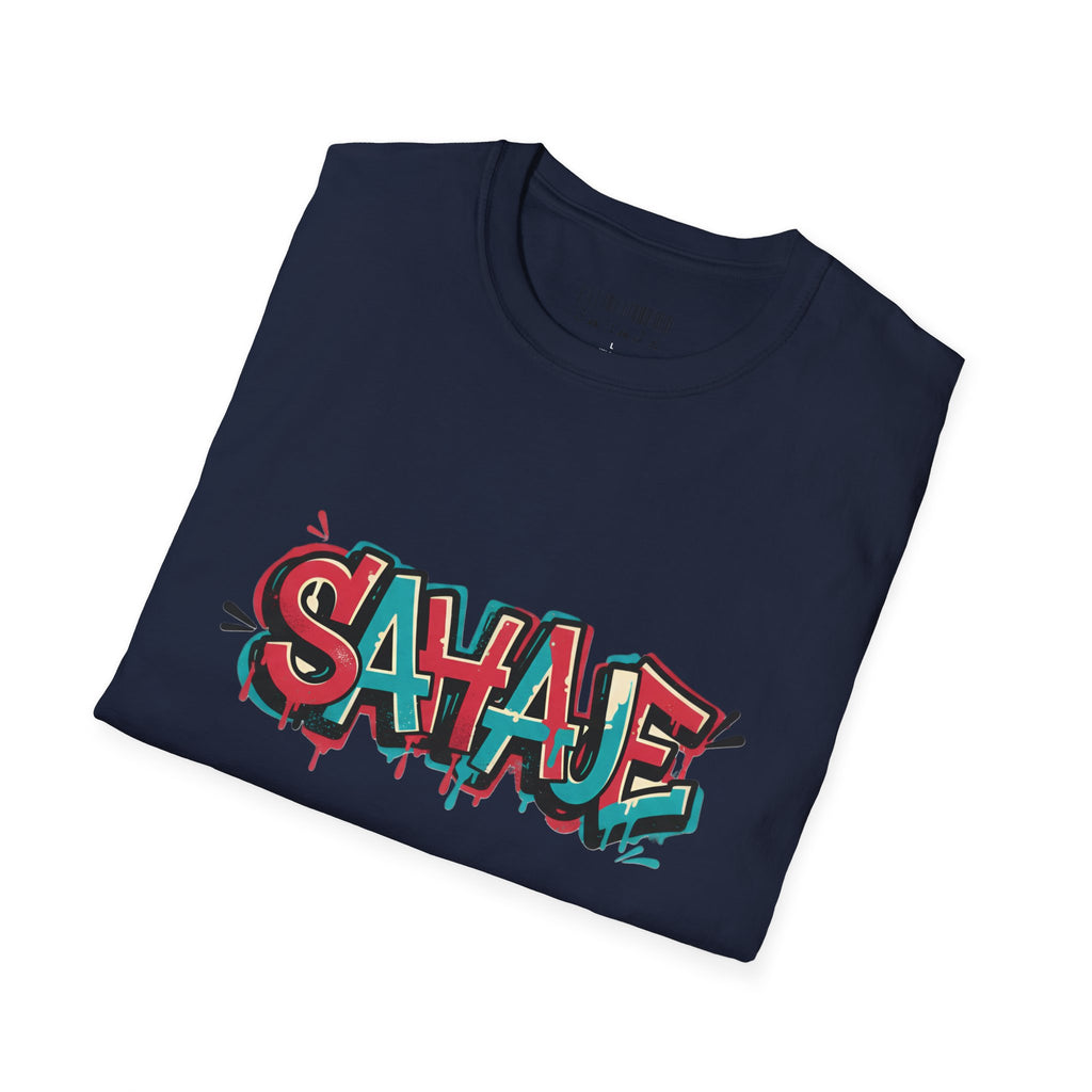 Graffiti 'SAVAGE' Tee — Urban Streetwear Graphic T-Shirt
