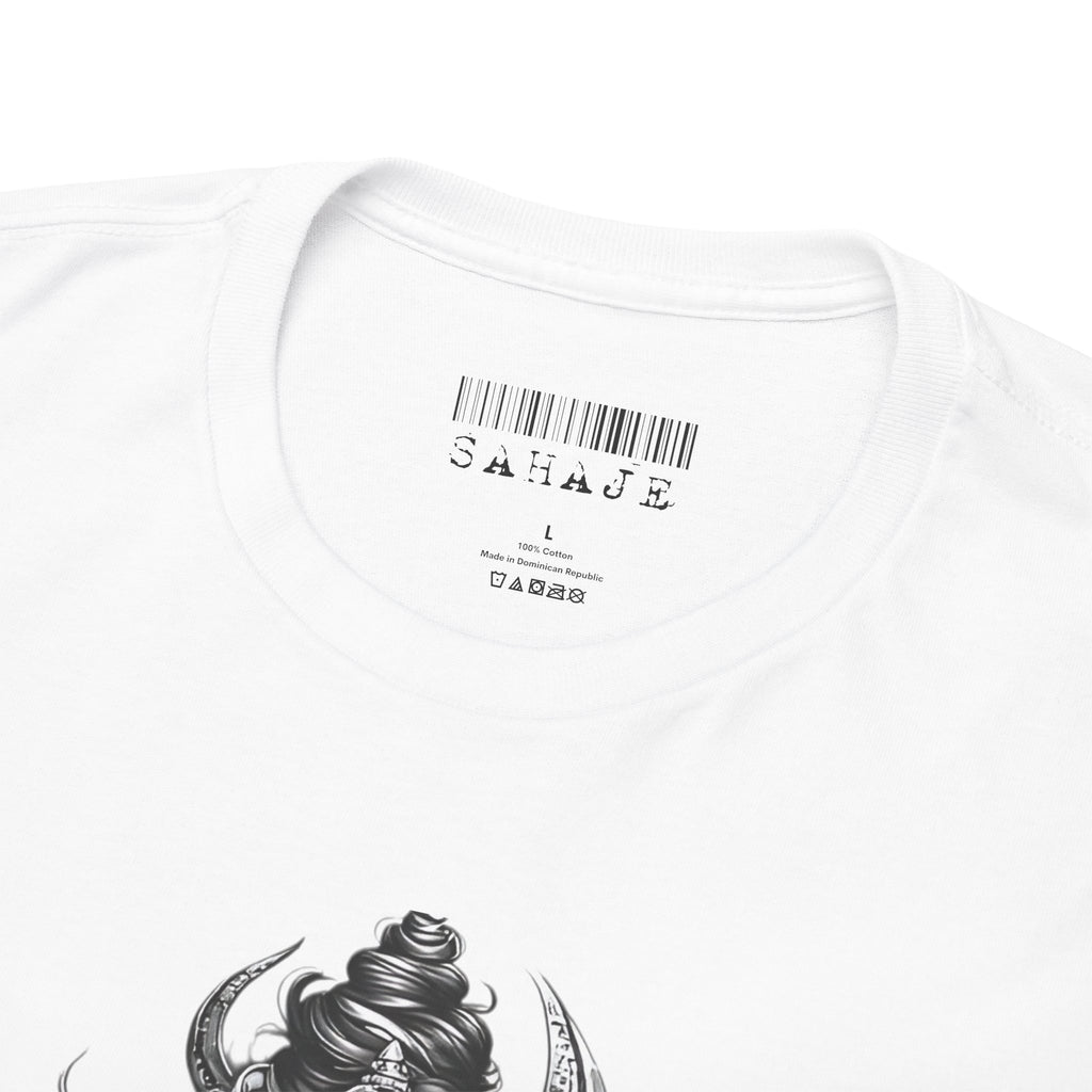 Shiva Portrait Tee — Hindu God Shiva Graphic T-Shirt