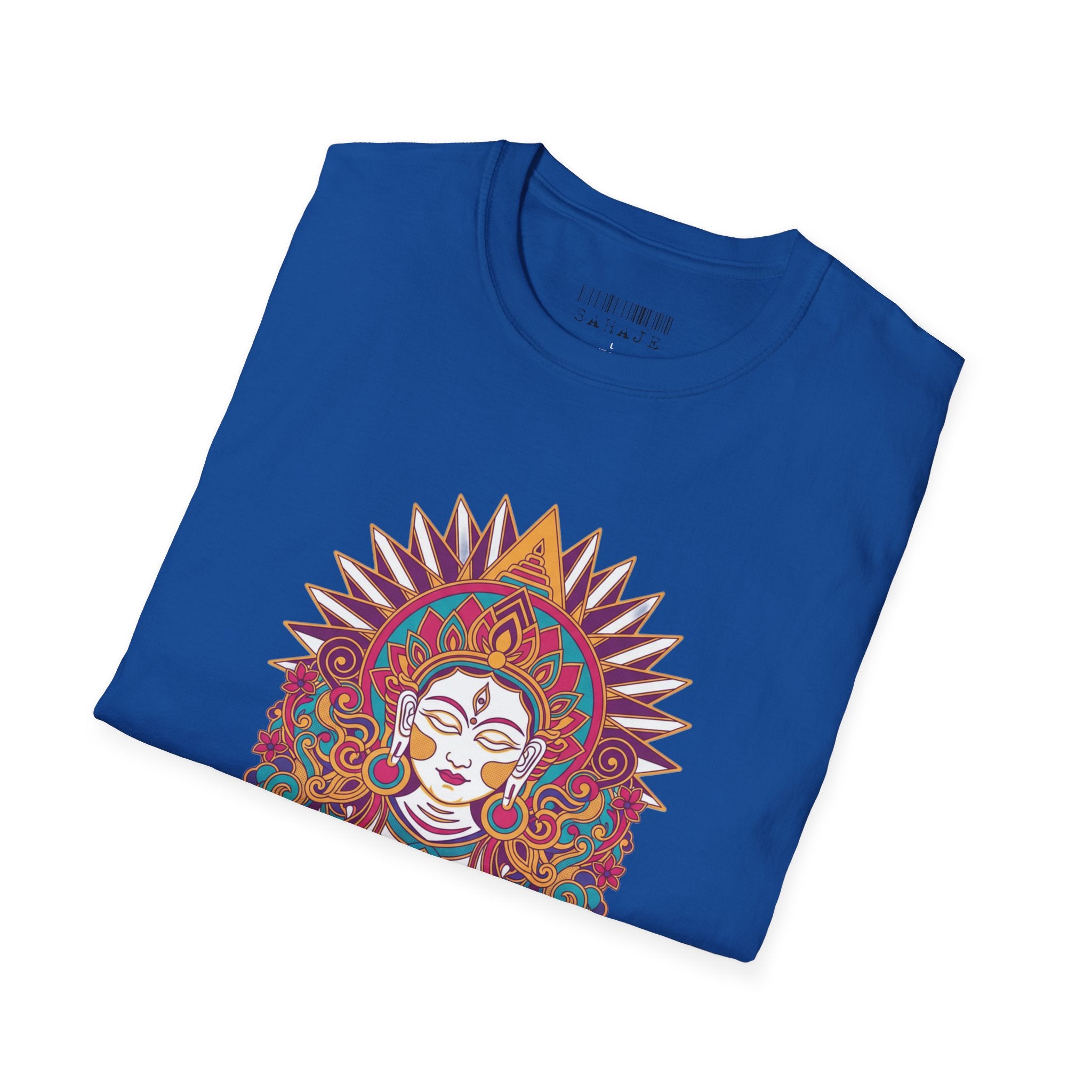 Mystic Goddess Mandala T-Shirt — Colorful Boho Spiritual Tee