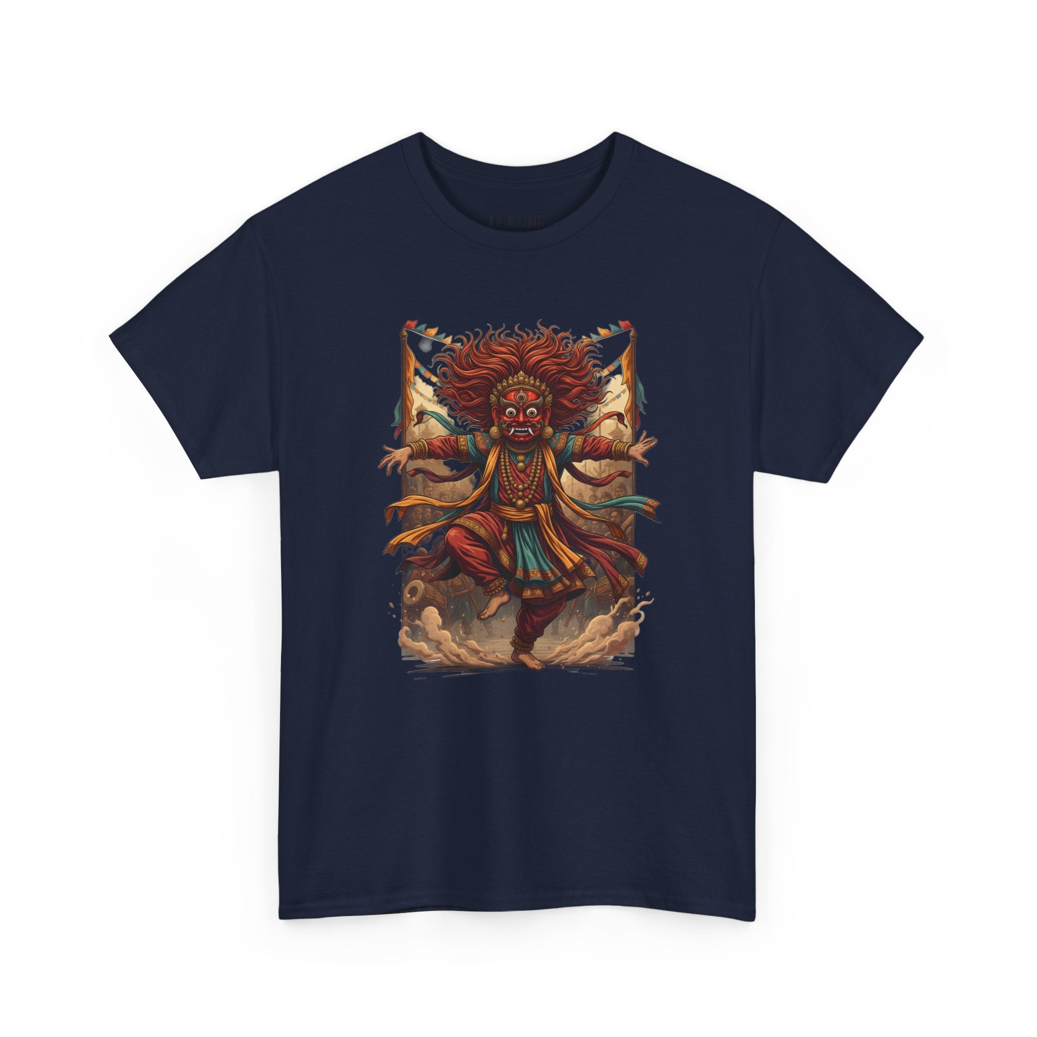 T-Shirt — Tribal Dancer Graphic Tee (Native Spirit Warrior Art)