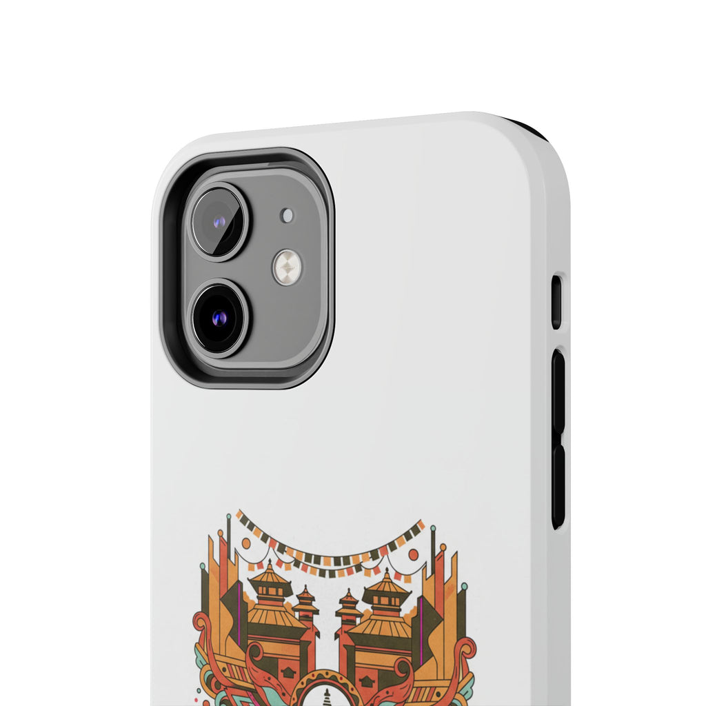 Tough Phone Case — Vintage Temple Mandala Design