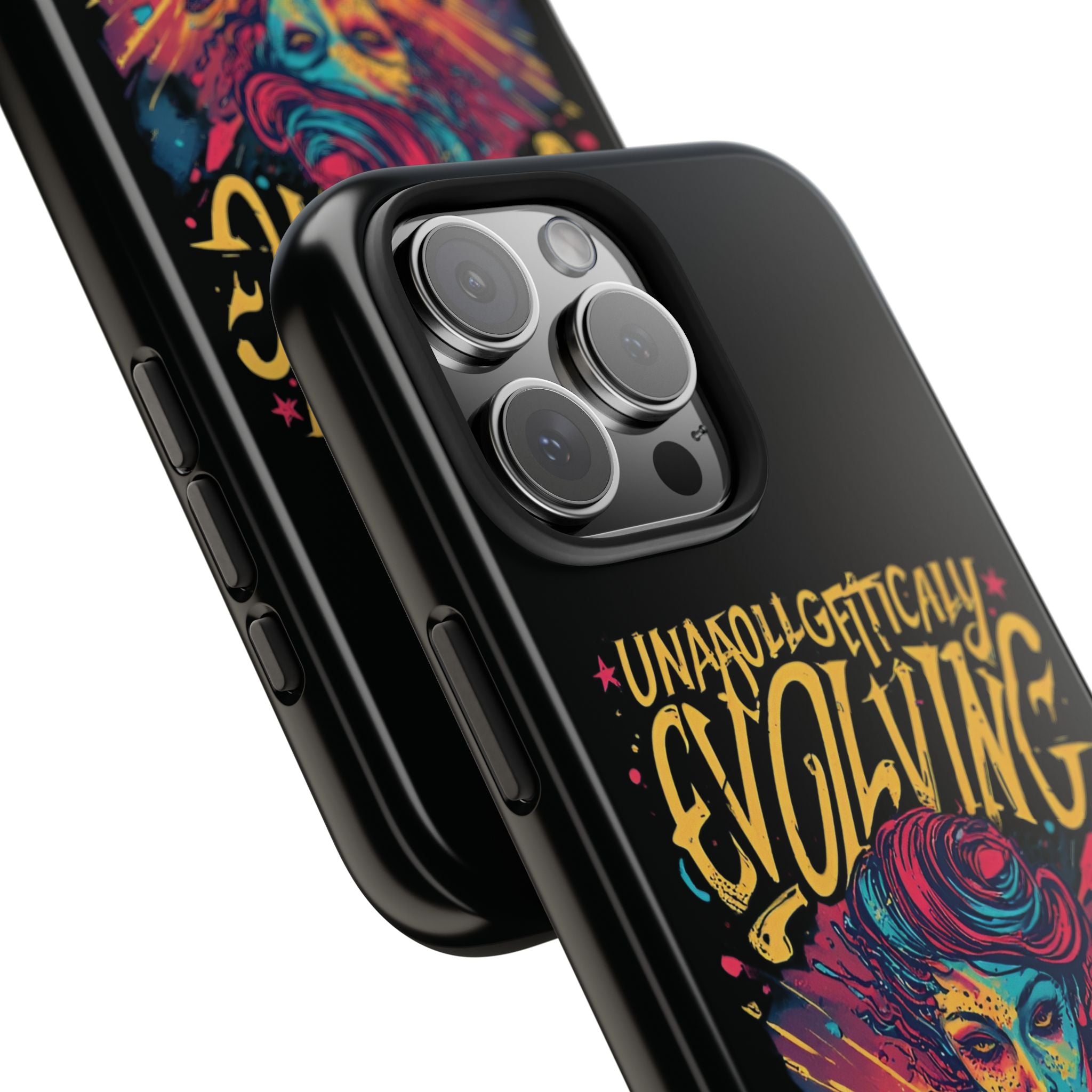 Evolving Butterfly Phone Case — "Unapologetically Evolving" Artistic Protective Case