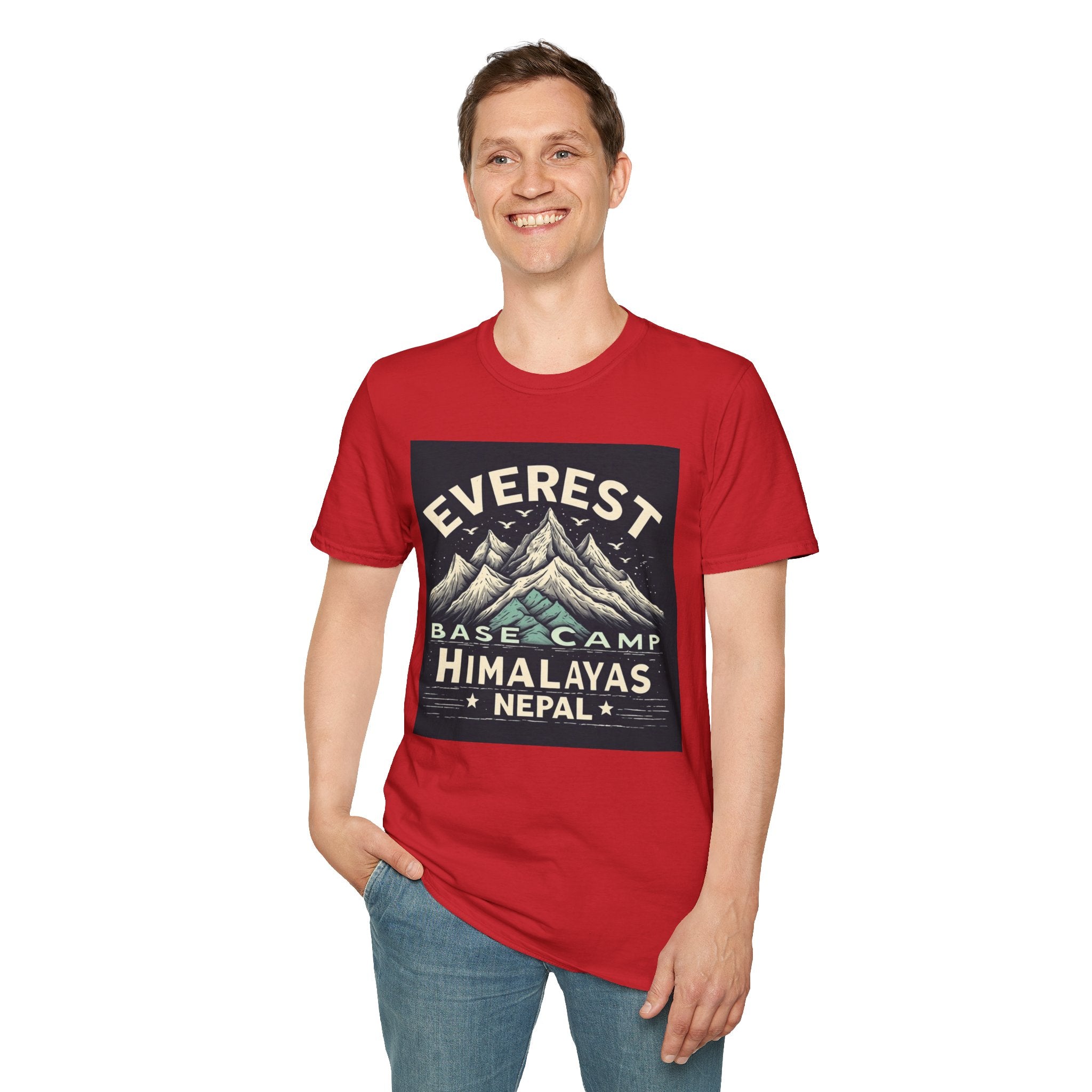 Everest Base Camp T-Shirt – Himalayas Nepal Vintage Mountain Tee