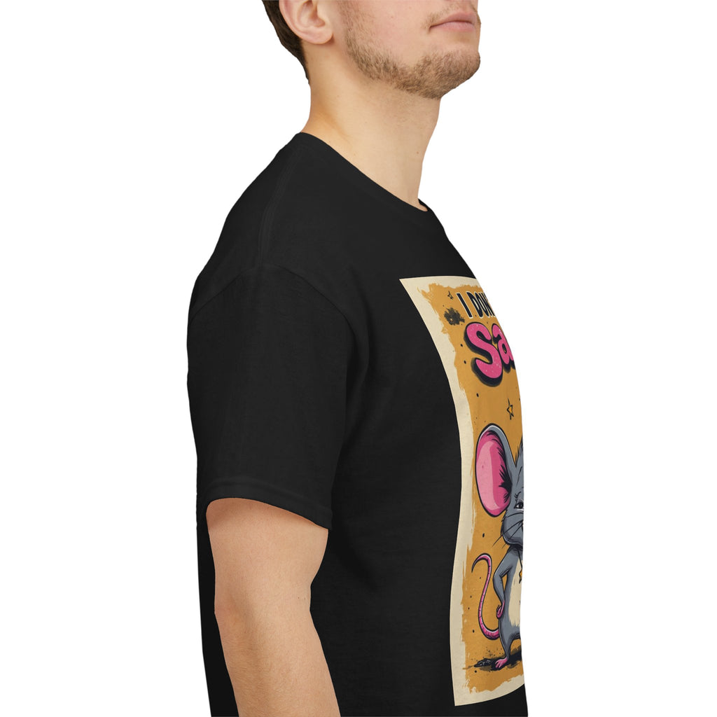 I Don't Give A Snair! Tee — Funny Mouse & Cat Graphic T-Shirt