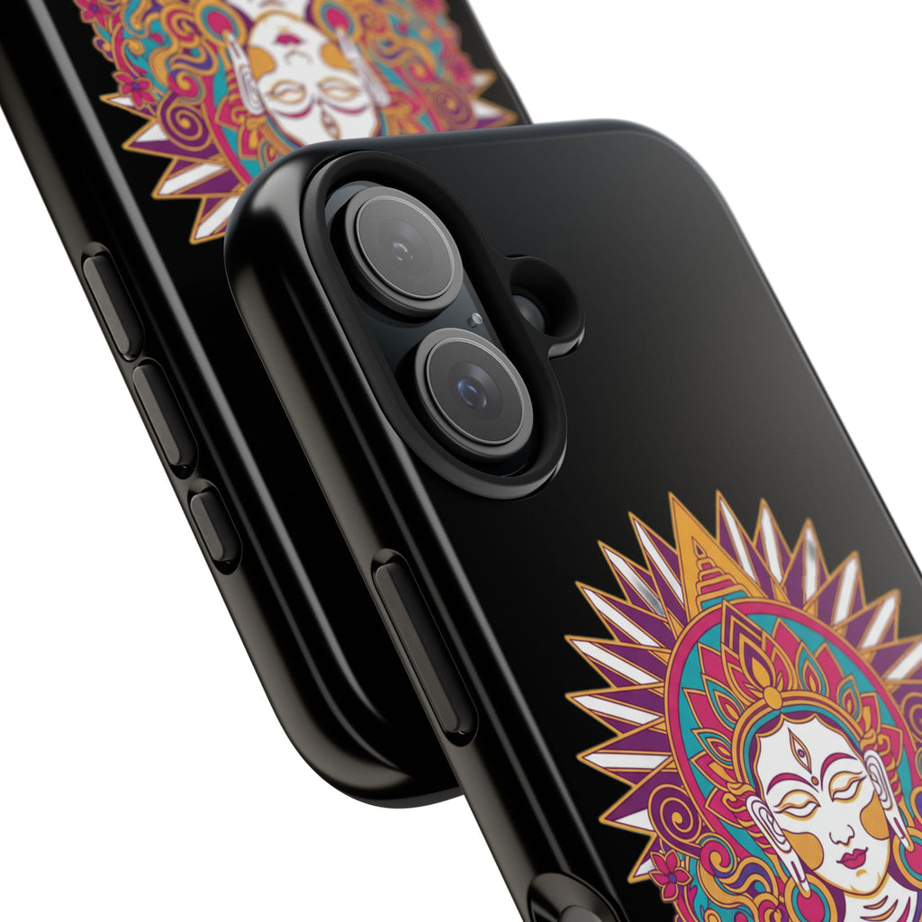 Buddha Mandala Tough Phone Case — Protective Spiritual iPhone Cover