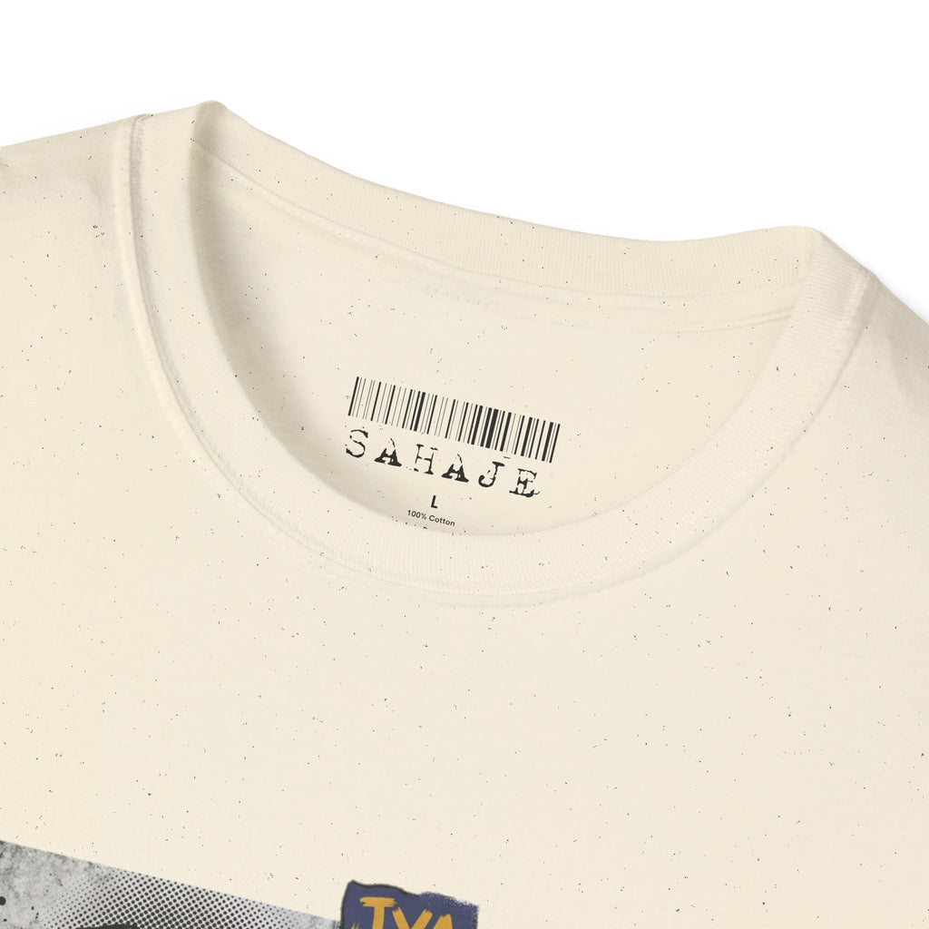 Sahaje Graffiti T-Shirt — Urban Hindi Street Art Tee