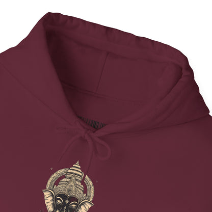 Egyptian Pharaoh Helmet Hoodie — Ancient Warrior Graphic Sweatshirt