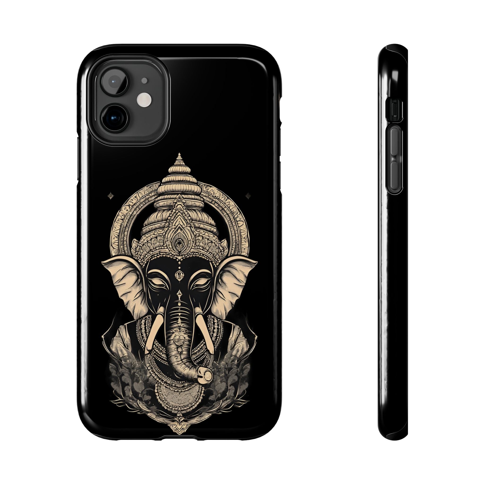 Ganesha Tough Phone Case — Protective Hindu Elephant Design