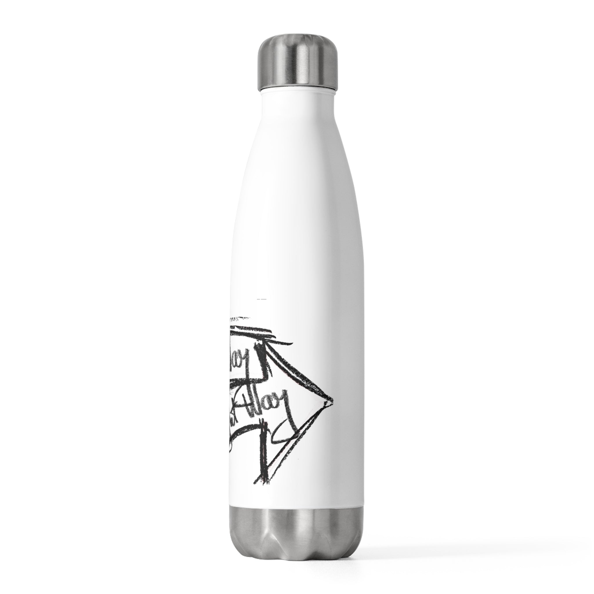 Inspirational 20oz Insulated Bottle - Perfect for Outdoor Adventures, Fitness, Eco-Friendly Gifts, Travel, Motivational Quotes
