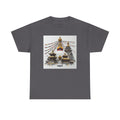 Nepal Swayambhunath Stupa T-Shirt — Buddhist Prayer Flags Travel Tee