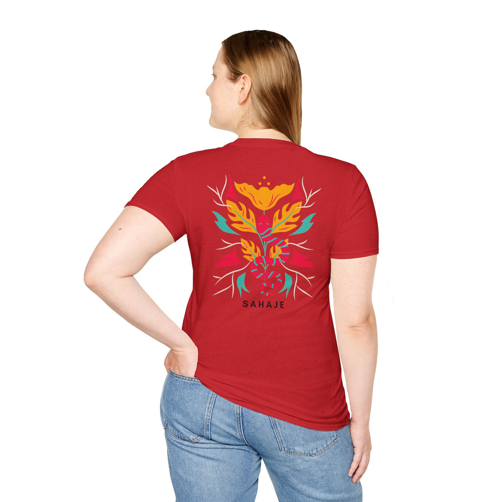 Sahaje Floral Serpent T-Shirt