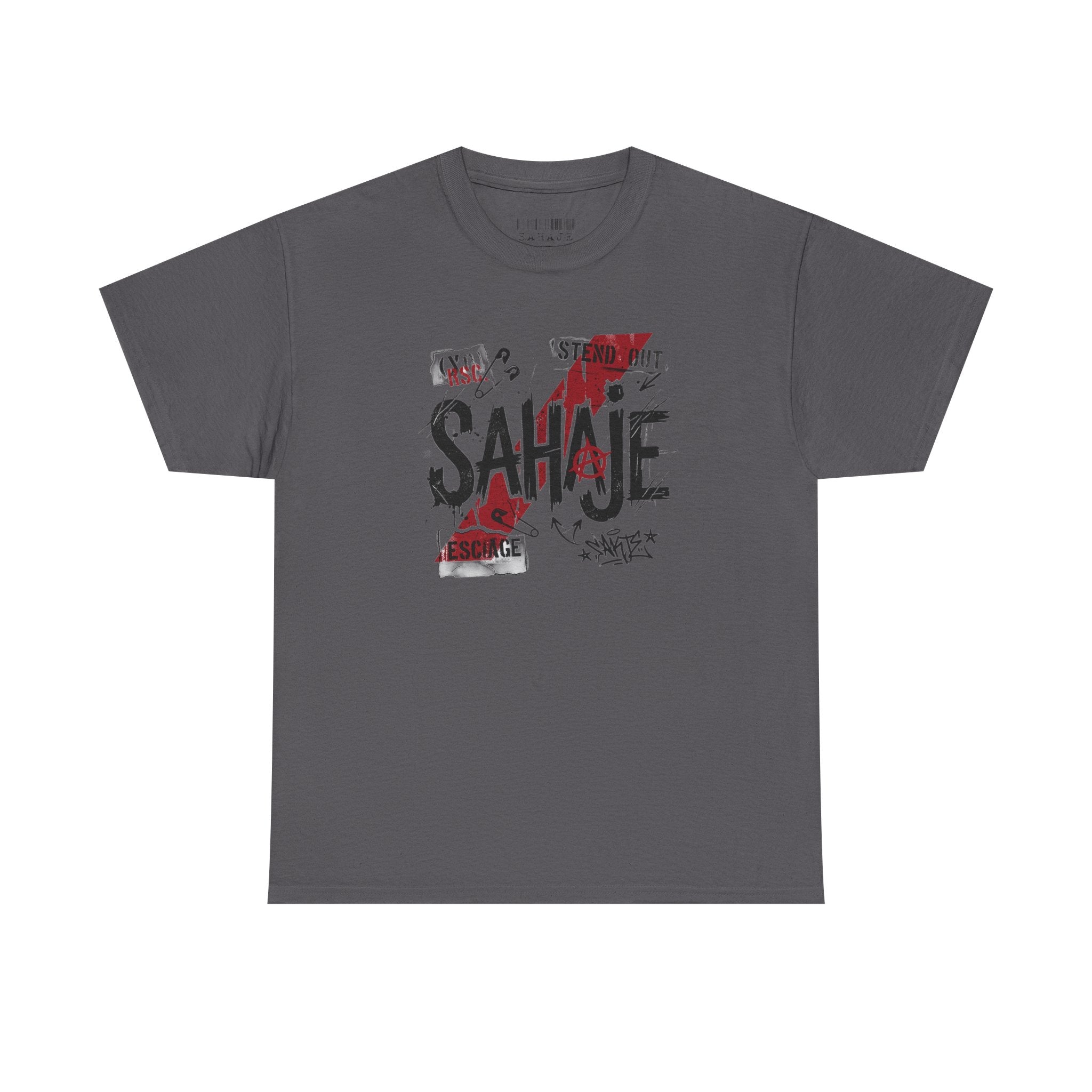 Sahaje Graphic Tee — Street Art Urban Casual T-Shirt