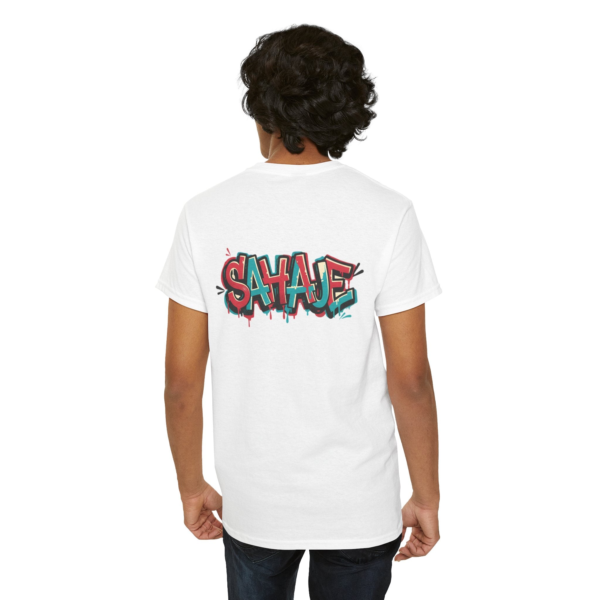 Graffiti "SAVAJE" Tee - Urban Streetwear Graphic T-Shirt