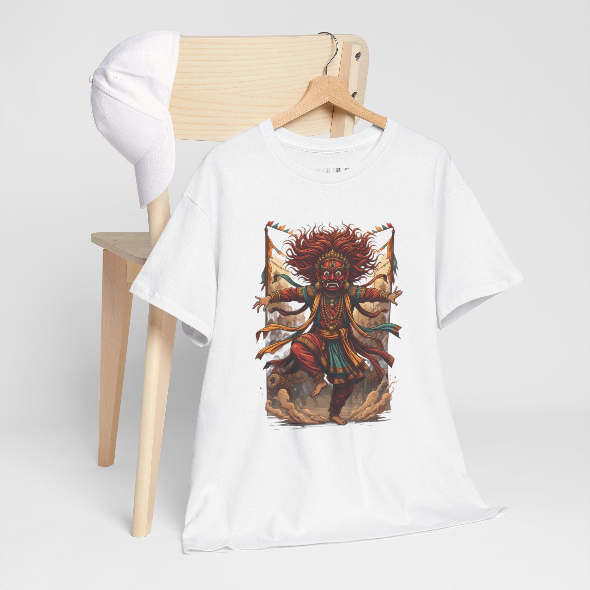 T-Shirt — Tribal Dancer Graphic Tee (Native Spirit Warrior Art)