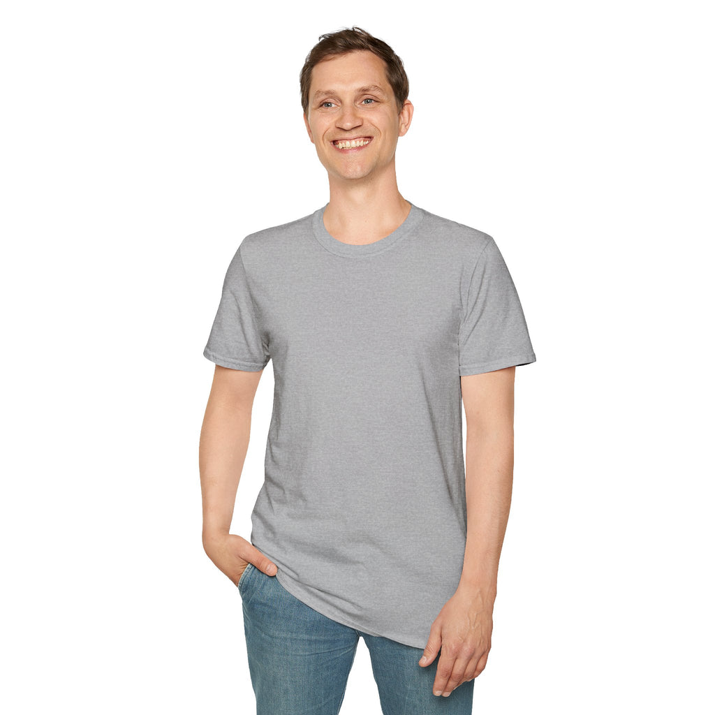 Abstract Geometric Graphic T-Shirt — 'Sahahe' Modern Art Back Print