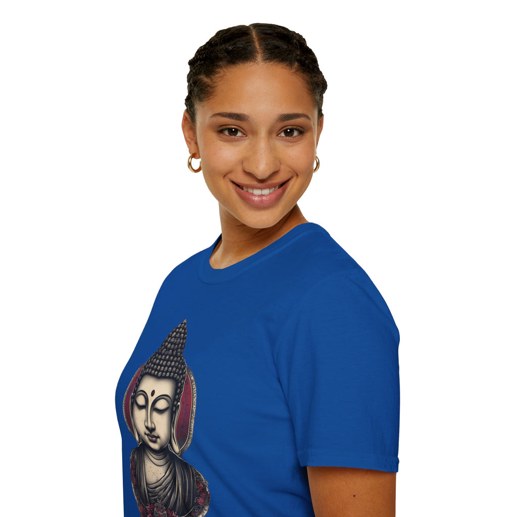 Buddha Portrait T-Shirt — Zen Meditation Graphic Tee